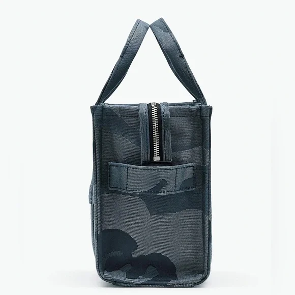 Marc Jacobs The Camo Jacquard Small Tote Bag - Blue - Picture 3 of 13